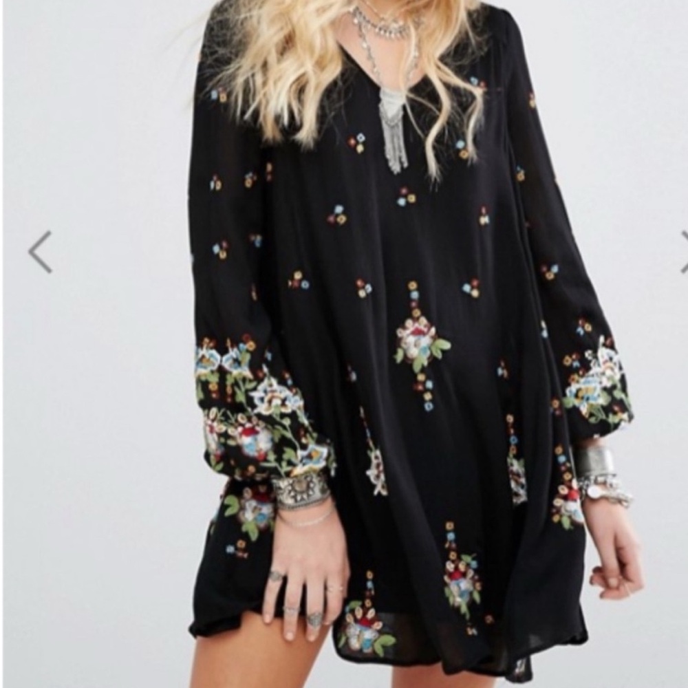 Free People Embroidered Tunic